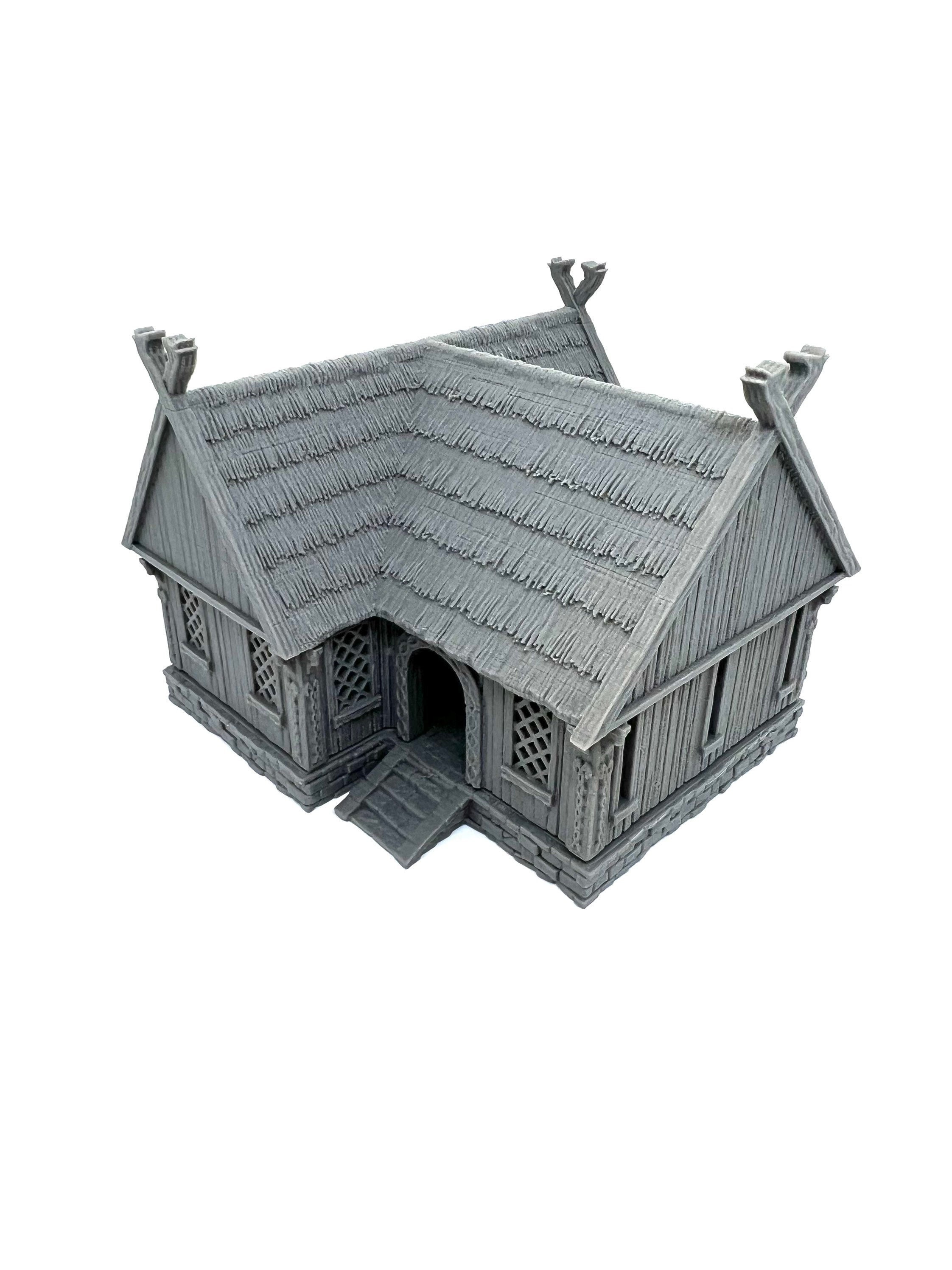 Middle Earth ローハンハウス×3 Rohan Inspired House 3 | Edoras | Celtic | Saxon | Mesbg - Etsy