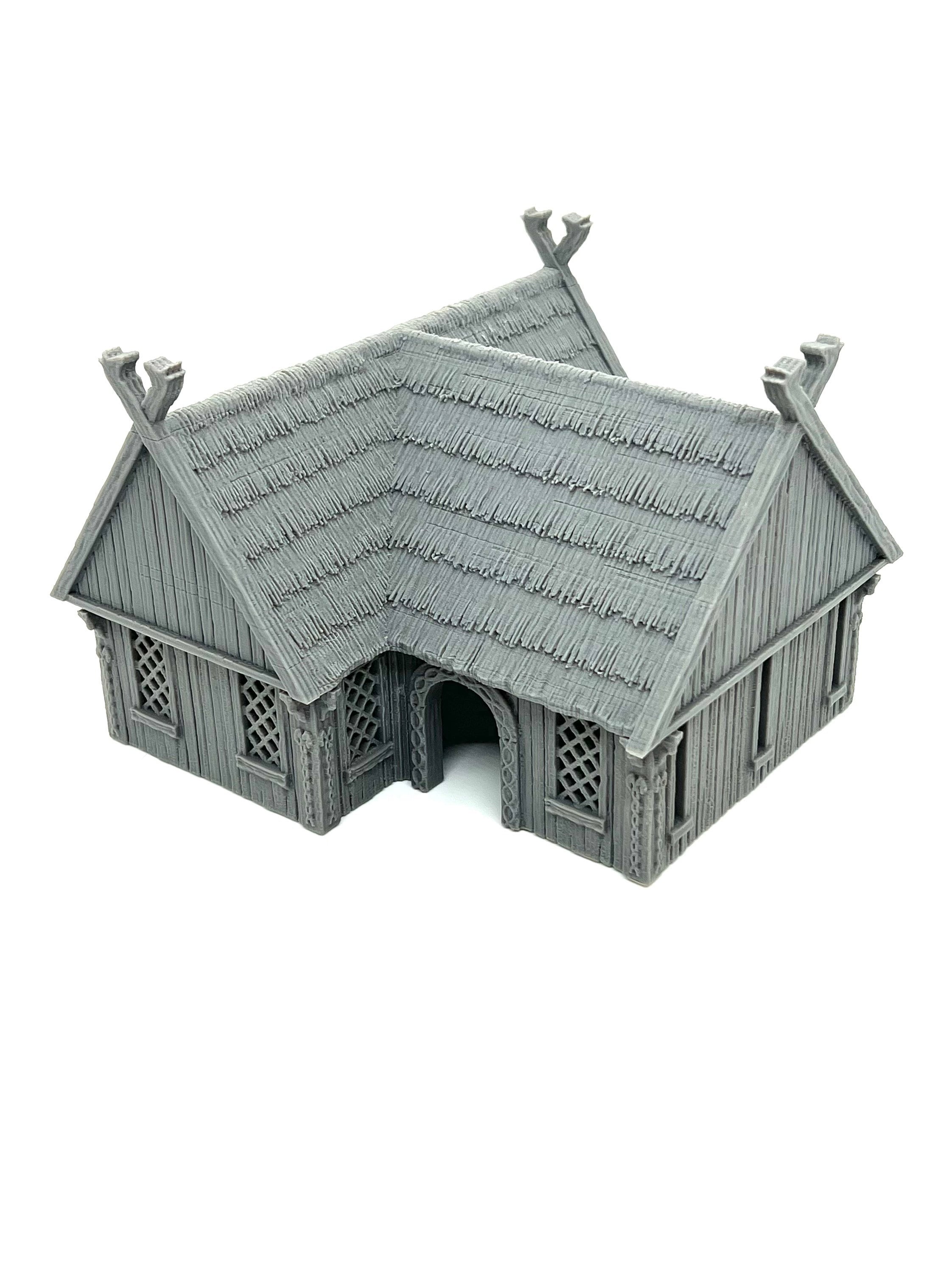 Rohan Inspired House 3 | Edoras | Celtic | Saxon | Mesbg - Etsy