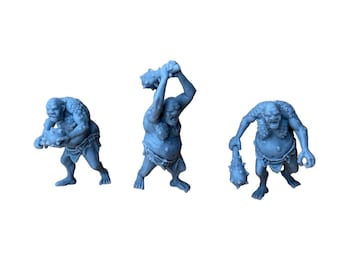 Gundabad Inspired Ogre Set by Dandelion in Middle Earth, Ogre of Northern Mountain, MESBG, tabletop miniatures