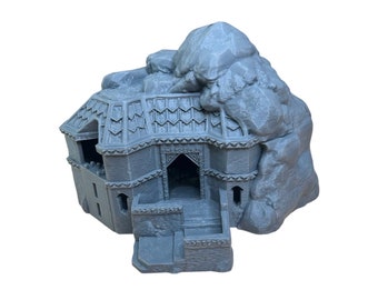 Mine Shaft / Kingdom of Durak Deep / MESBG / Terreno enano / RPG / DnD / Terreno de Wargaming de fantasía / Cualquier juego de mesa
