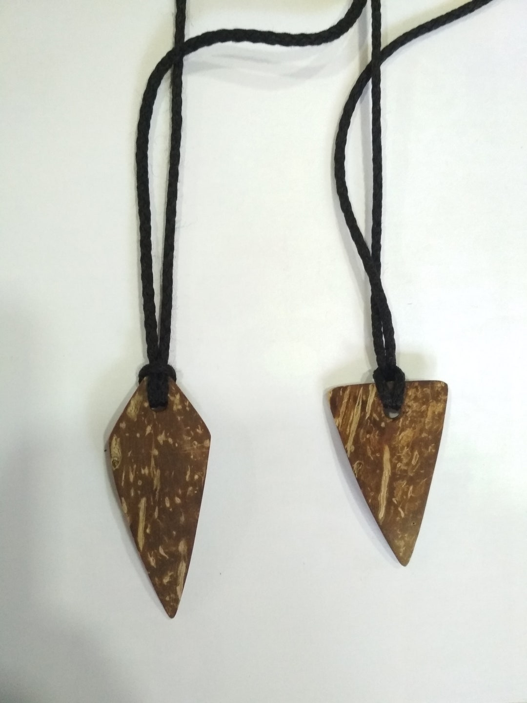 Handmade Coconut Shell Necklace - Etsy