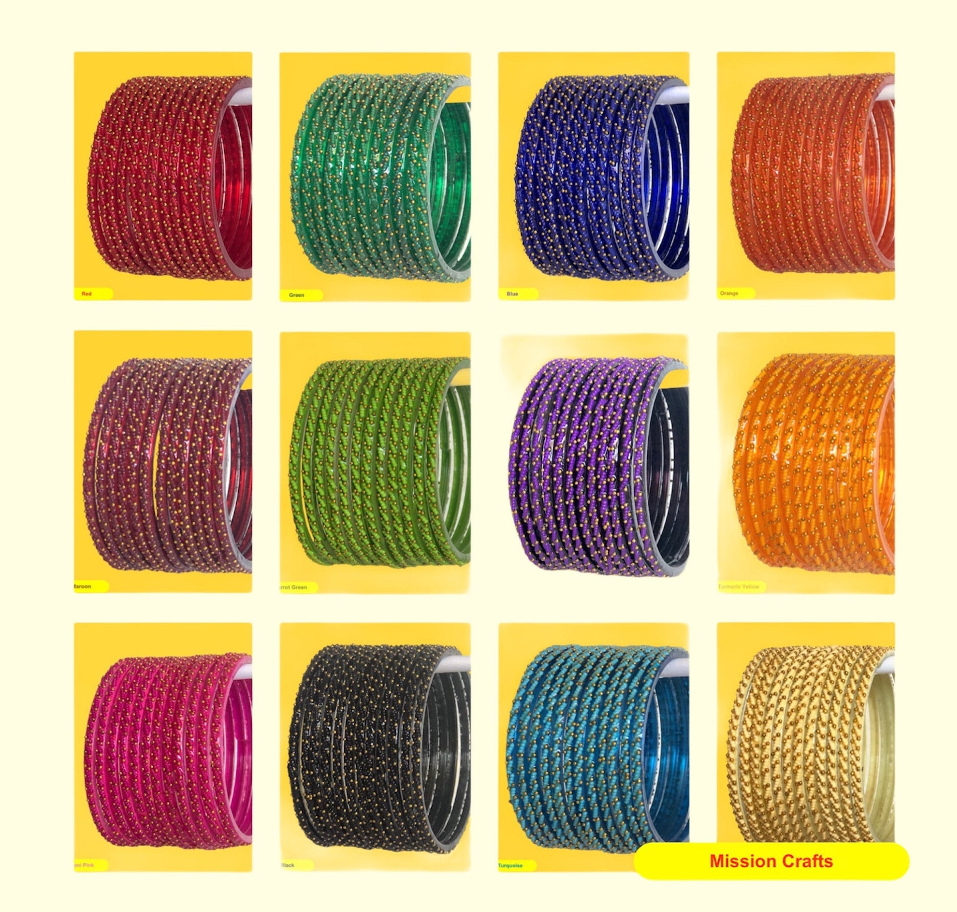 Glass bangles for baby shower hot sale
