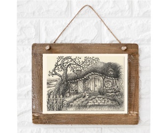Visit The Shire Humble Home Of The Hobbits Home Wall Decor Poster No Frame
