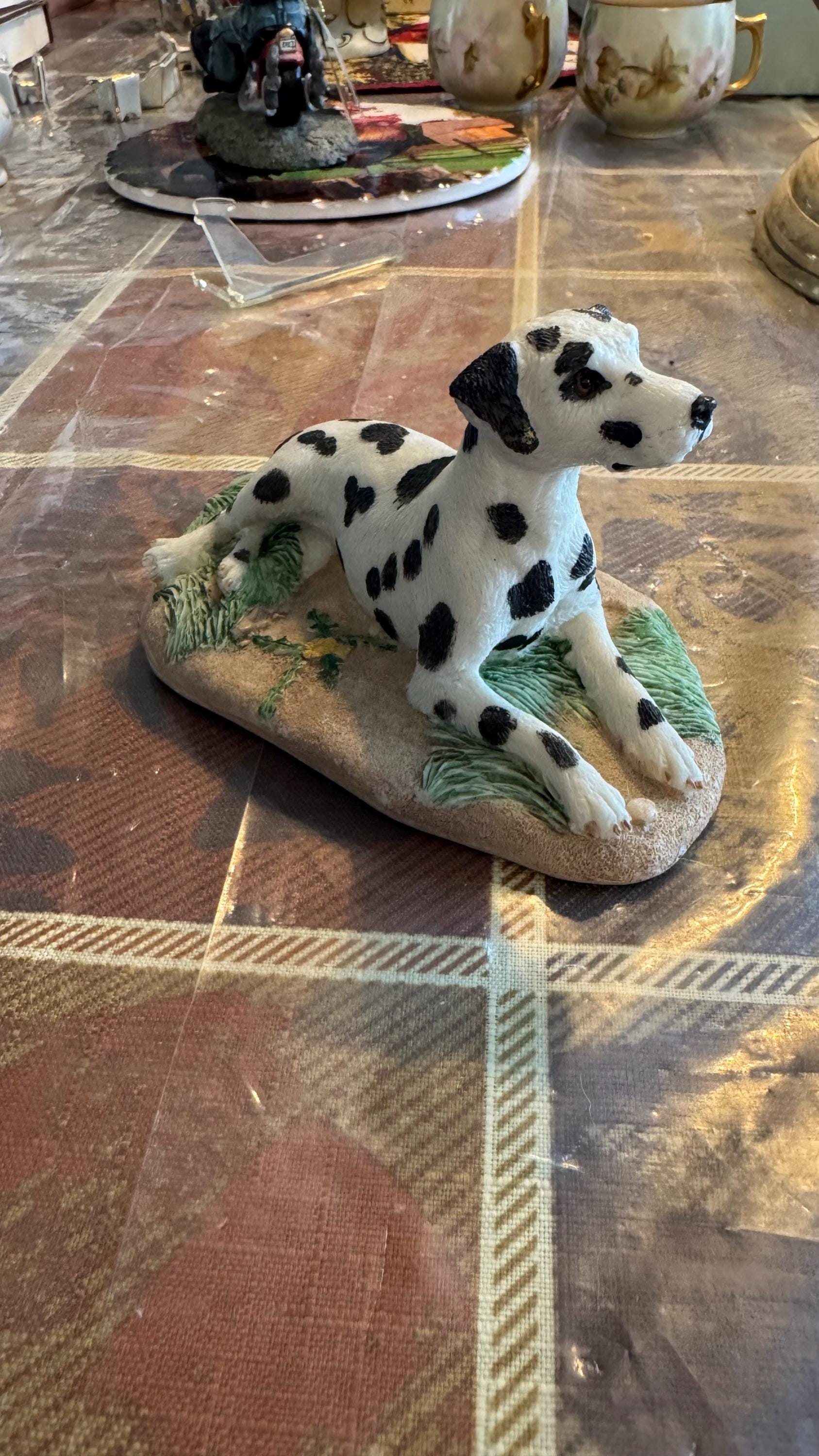 ヴィンテージ Earl Sherwan Charmstone 犬一点物