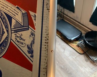 Bud Dry Advertising Mirror 1992 - Etsy