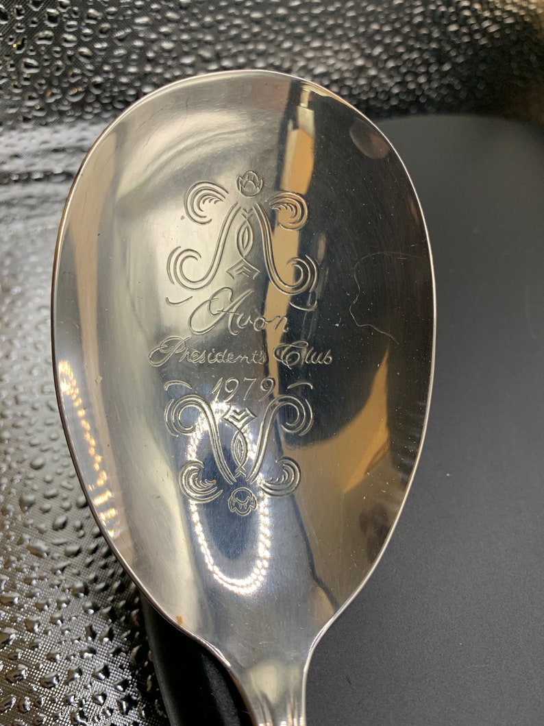 1979 Avon International Silverplate Presidents Club Avons Very Best