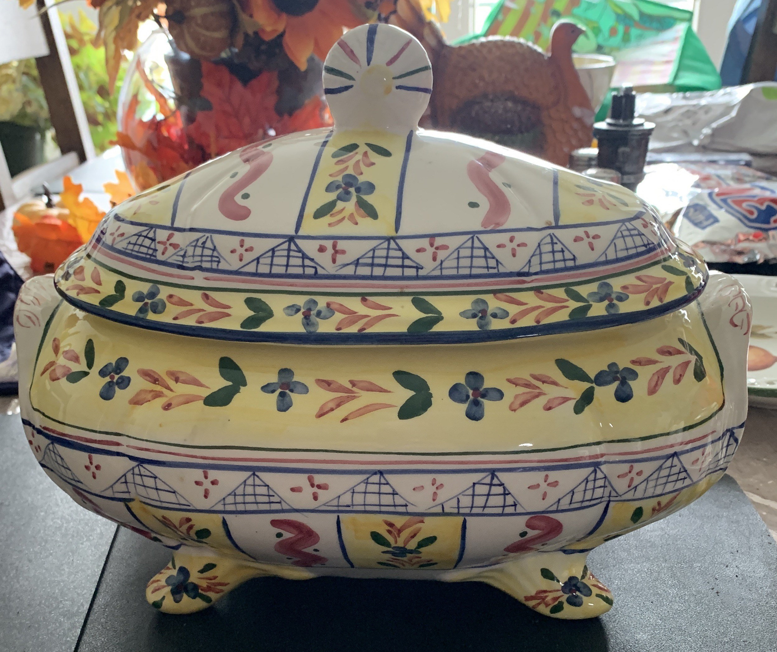 Rare Vintage Jay Willfred Andrea by Sadek Large Serving Bowl - Etsy