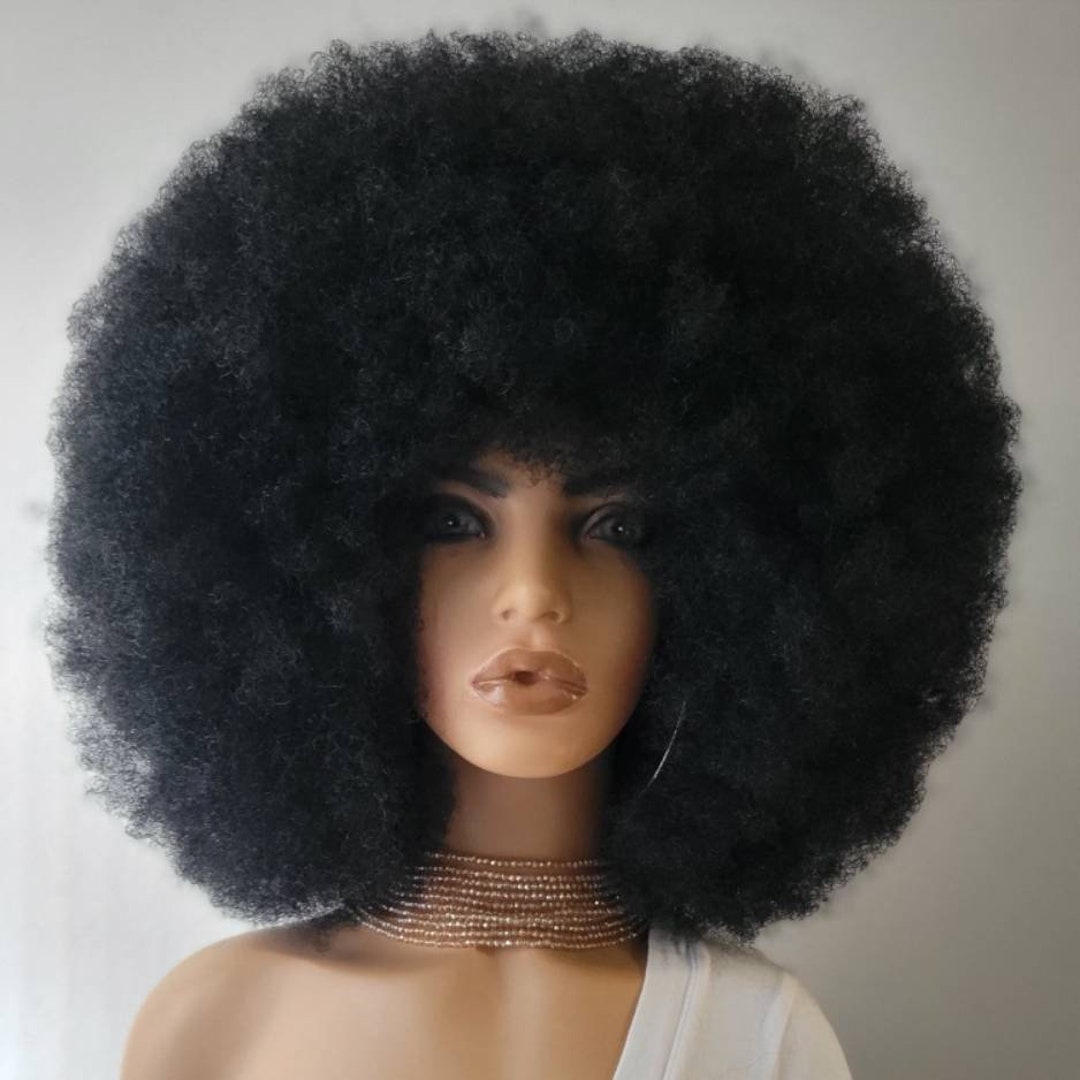 Full 100 Handmade Afro Kinky Wig. Etsy Singapore