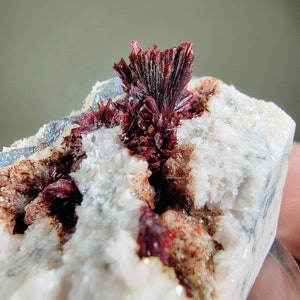 Erythrite on Dolomite - Bou Azzer, Morocco - 4×3×3 cm