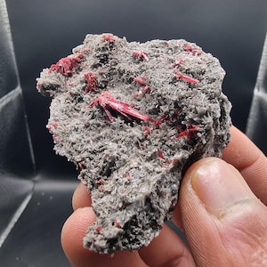Erythrite on Quartz from Bou Azzer, Morocco - 6×5×3 cm