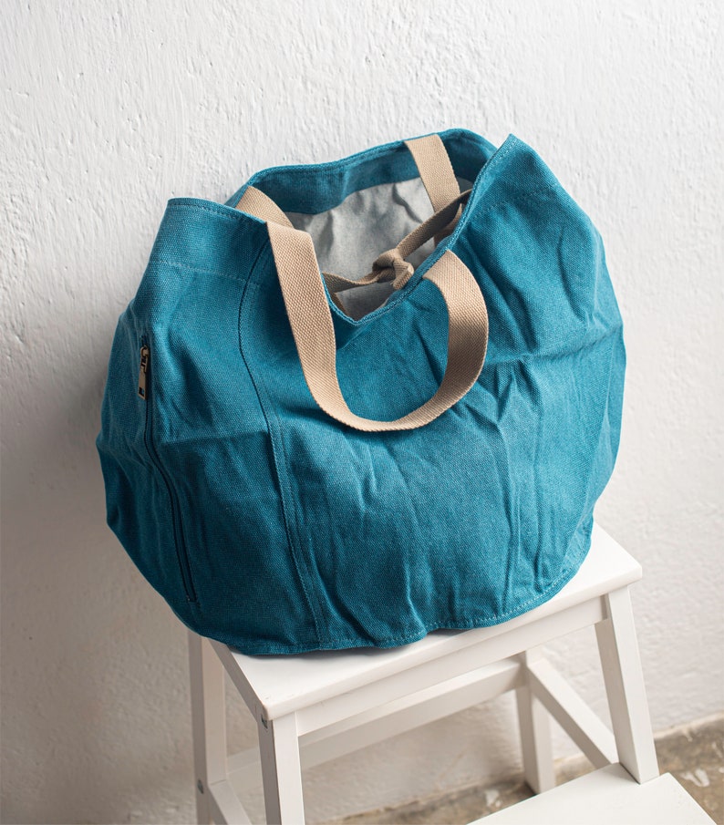 Maxi cotton canvas bag, XL image 1