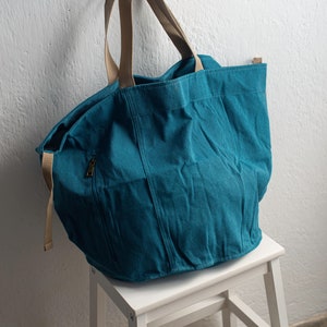 Maxi cotton canvas bag, XL image 8