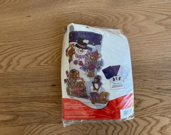Personalized Felt Christmas Stocking: Handmade Holiday Decor