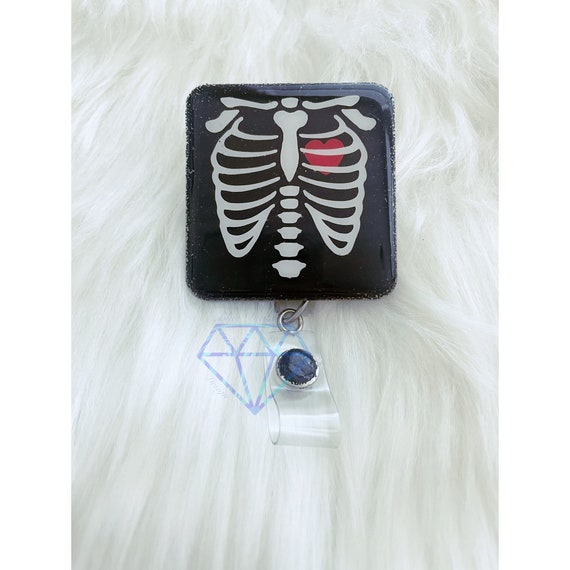 Xray Badge Reelbadgebadge Reelretractable Badge Reelcute Etsy