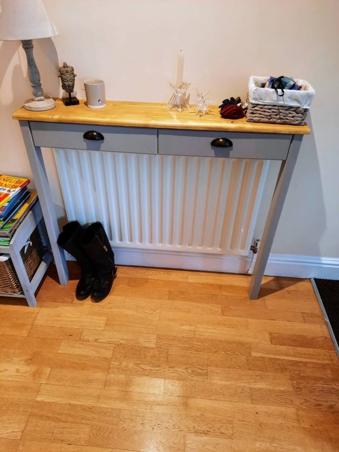 Console table radiator cover Etsy