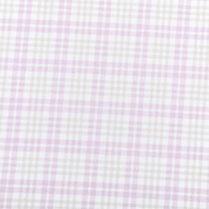 Cotton Fabric - Chic Countryside Collection by Véronique Requena - Scottish in Pink