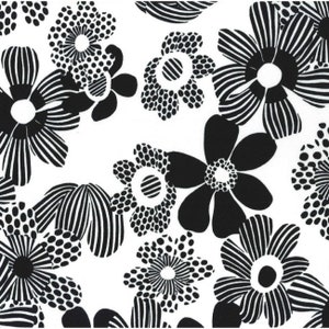 Cotton Fabric Michael Miller Collection BLACK AND WHITE Groovy Dalmatian