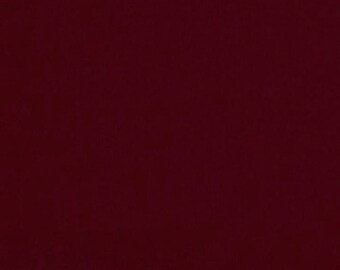 Plain Cotton Fabric Michael Miller COTTON COUTURE Burgundy