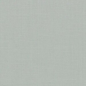 Può includere: Un tessuto liscio di colore grigio chiaro con una sottile trama tessuta.