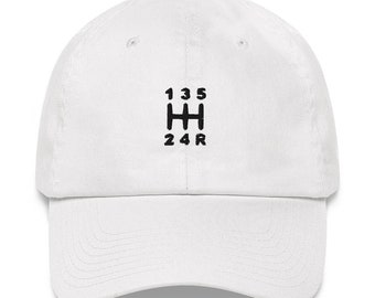 5-Speed Manual Transmission Stick Shift Dad Hat