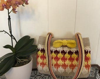 Sac au crochet "MIRABELLE"