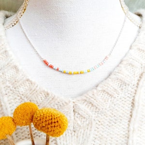 Portugal Schmuck, Reise inspiriert Schmuck, Geschenk für Reiseliebhaber, Perlenkette Bunt, portugiesische Geschenke, Lissabon Halskette mit Perlen