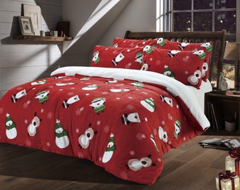 ultra cosy teddy fleece duvet