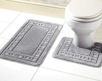 Teal Bathroom Rug Etsy