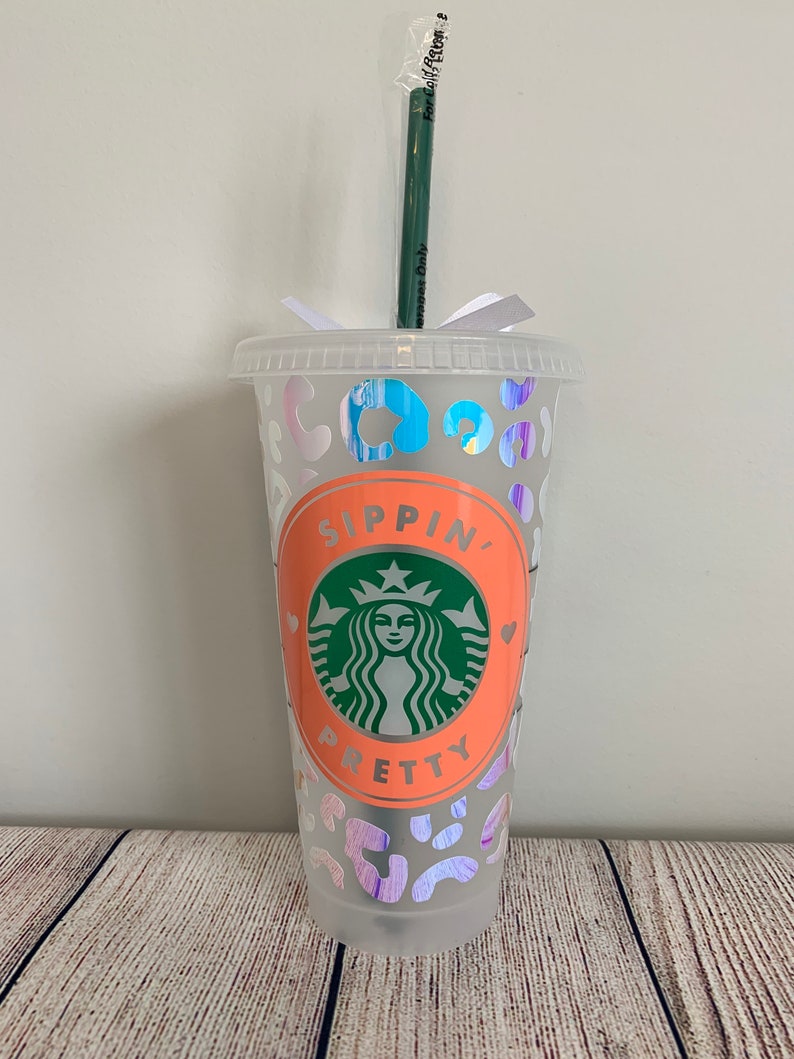 Sippin\u2019 pretty Starbucks cold cup