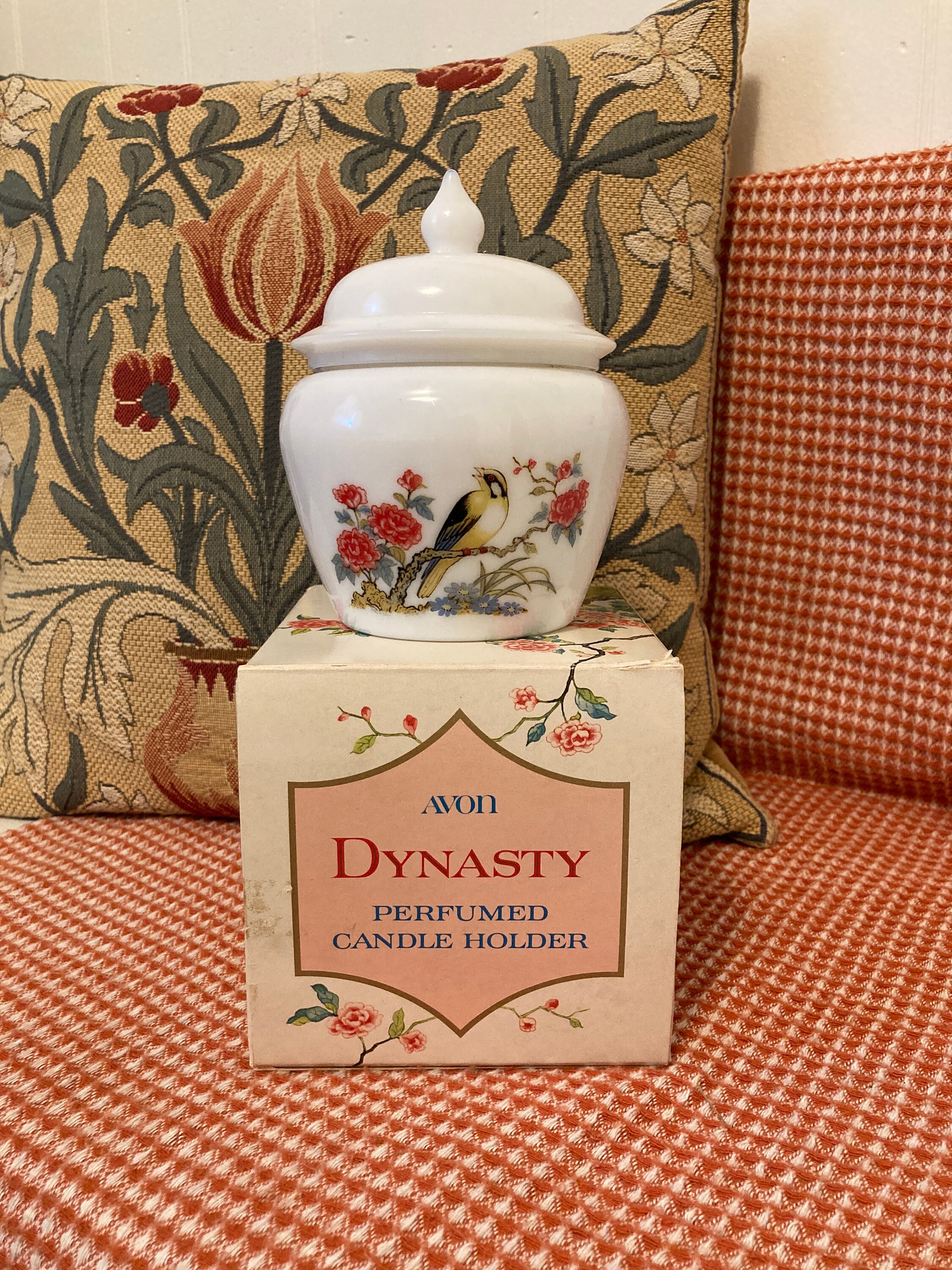 Avon Dynasty Perfumed Candle Holder Etsy