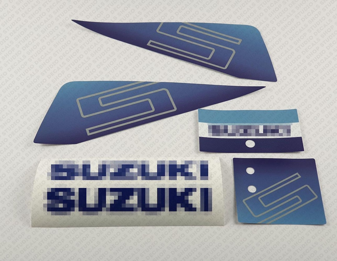 Suzuki DT5 5hp Two Stroke Outboard Engine Decals Sticker Set ...