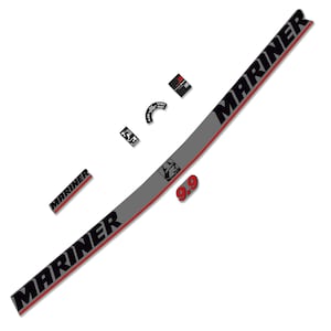 Reproduction d&#39;un jeu d&#39;autocollants pour moteur hors-bord Mariner 9,9 CV deux temps 2001-2002