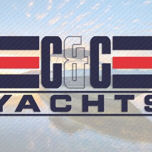 Sticker logo bateau C&C Yachts 11,75 po.