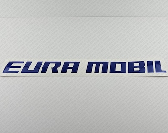 Eura Mobil Lettering Decal sticker reproduction
