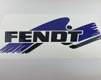 Fendt Special Decal sticker reproduction