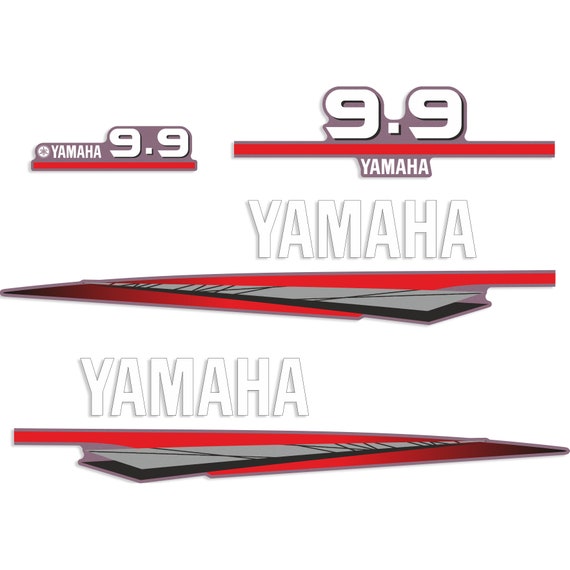 Stickers Yamaha Outboards - Autocollant pour bateau