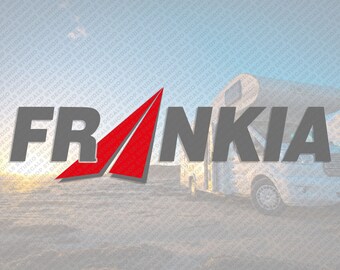 Reproduction de l’autocollant Frankia Logo