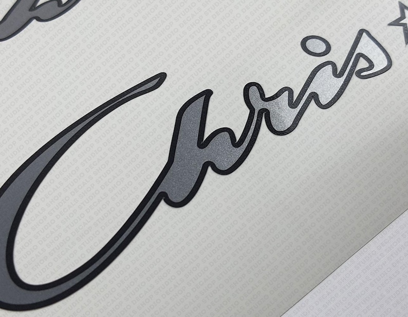 Chris Craft Boat Logo Silver Decals Set of 2 - Etsy