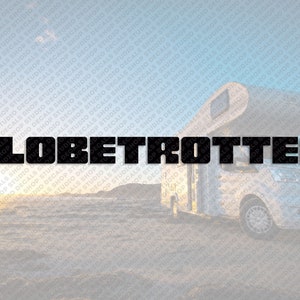 Globetrotter Logo V1 Decal sticker reproduction