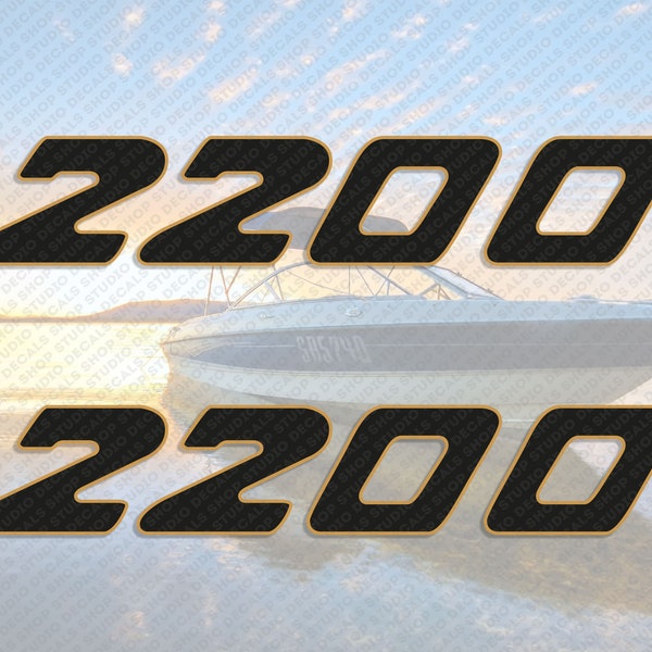 Century Boat Decals Etsy