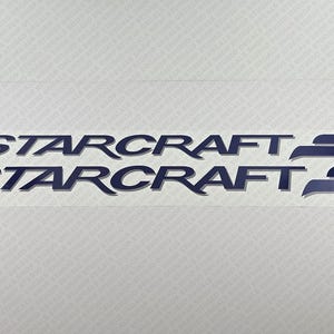 Starcraft Boat Logo V6 Decal Set of 2 x 38.5&quot;
