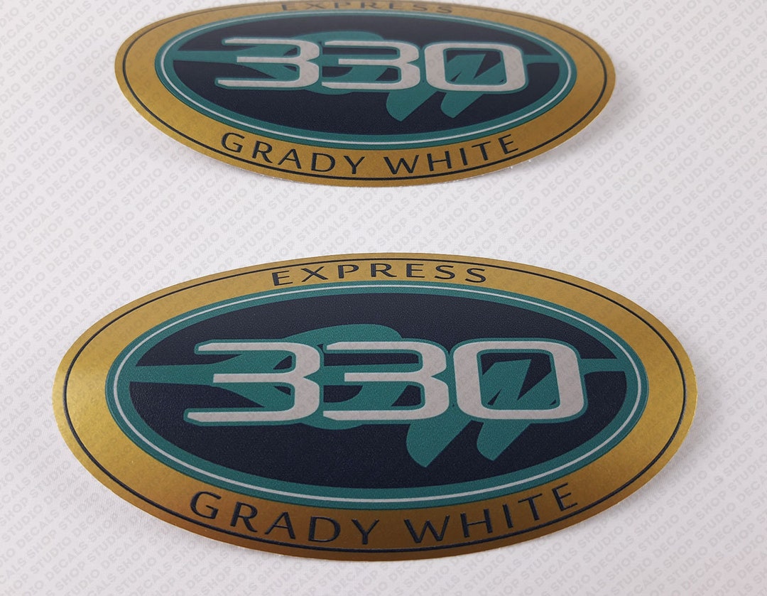 Grady White 330 Express Decals Set of 2 X 5