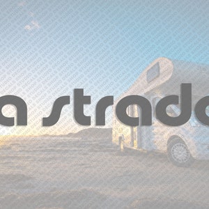 La Strada Logo Decal Sticker Reproduction - Etsy