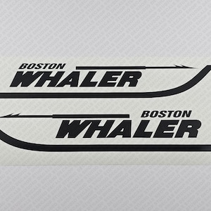 Boston Whaler Boat Logo Decals Set of 2