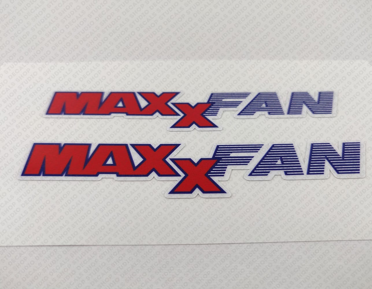 Maxx Fan 10.5cm デカールステッカー2枚セット（複製） - Etsy 日本