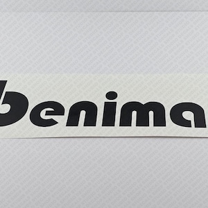 Benimar Logo decal sticker reproduction