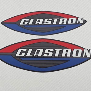 Glastron Boat Logo 1970-1973 Decals Set of 2 x 12&quot;