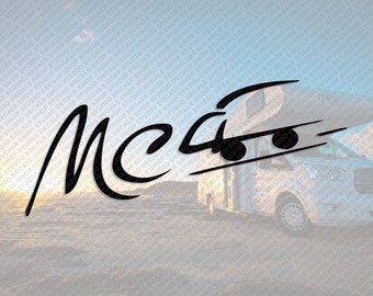 Reproduction d'autocollant McLouis MC4 Logo Decal