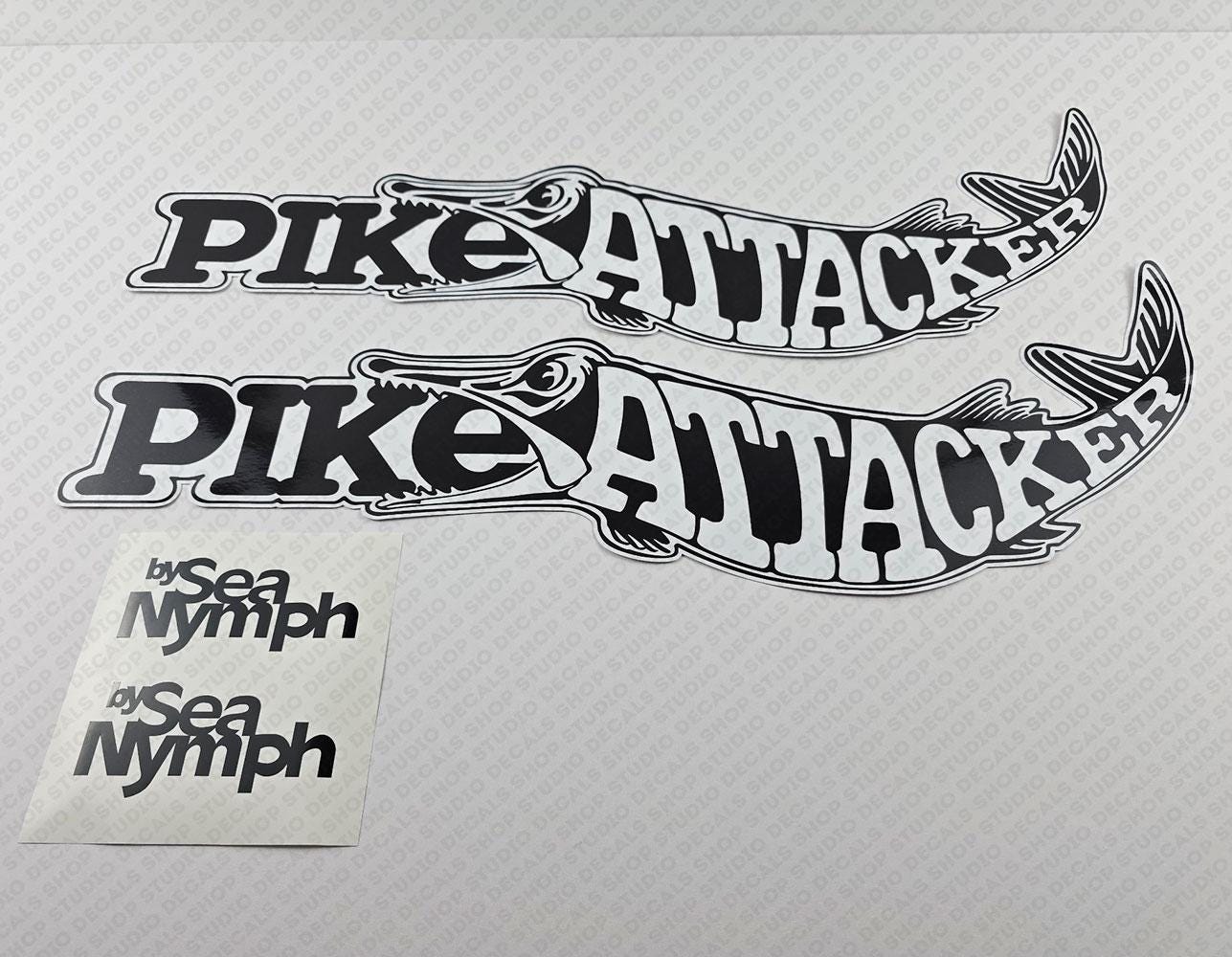 Sea Nymph Boat Decals (Style 2) - Any Color