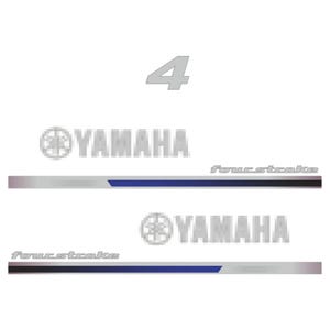 Yahama 4 PS Four Stroke 2013 Außenbordmotor Aufkleber Reproduktion